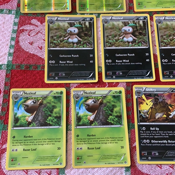 Pokemon TCG Seedot/Nuzleaf/Shiftry Bundle (15 Cards) - Picture 5 of 15